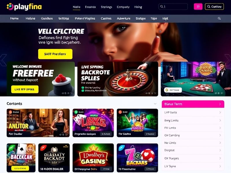 Discover the best of Playfina Casino with expert guides on online games, bonuses, and promotions. Find detailed reviews and fair assessments to make informed gaming decisions.